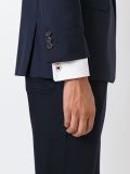 two-tone block cufflinks