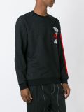 geometric print sweatshirt