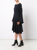 loose fit ruffled dress