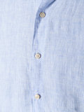denim button-up shirt