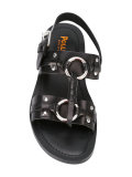 open toe strapped sandals