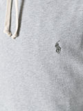 embroidered logo hoodie 