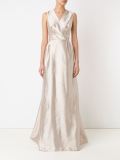 sleeveless gown 