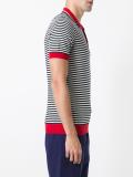 striped polo shirt