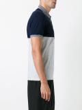 colour block polo shirt