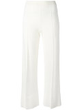 cropped flared trousers