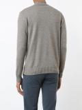V-neck buttoned cardigan