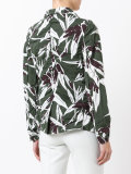 leaf pattern blazer