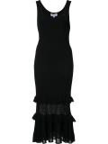 ruffle knit dress
