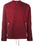 zipped pockets sweatshirt 