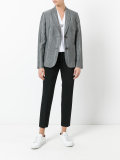 striped blazer 