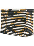 striped oversized tote