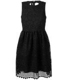 flared embroidered dress 