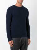 knitted crew neck sweater