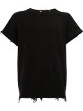 distressed short sleeve T-shirt