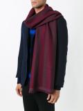 houndstooth patterned scarf
