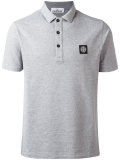logo patch polo shirt