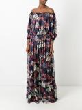 off-the-shoulder long dress 