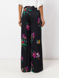 Floral print palazzo pants
