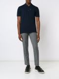 cross embroidered polo shirt