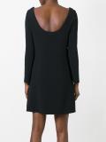scoop back dress