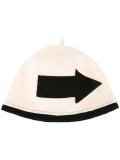 arrow motif beanie