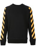 signature stripe sweatshirt