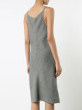 side slit midi dress