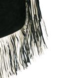 fringed edge clutch bag
