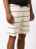 striped bermuda shorts