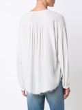 shirred blouse