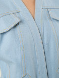 Mechanic block panel jumpsuit 