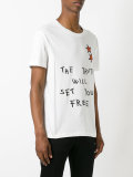 'the truth' print T-shirt