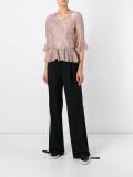 sequin embellished blouse 