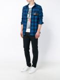 skeleton print T-shirt