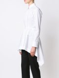 asymmetric hem long shirt