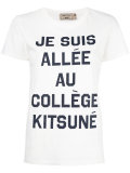 quote print T-shirt