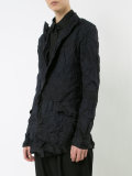 creased fitted jacket