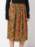 floral print skirt 