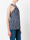 halterneck blouse