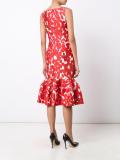 floral trumpet dress