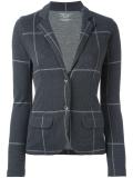 checked blazer
