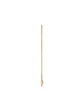 tiny spike chain earring