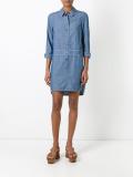 chambray shirt dress