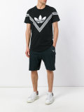 loose fit track shorts