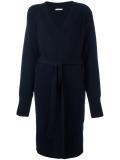 'M' belted cardi-coat