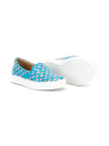 elephant print slip-on sneakers 