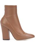 rear zip ankle boots