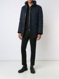 'Edward'人造皮草派克大衣