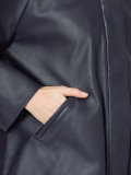 cropped rain jacket